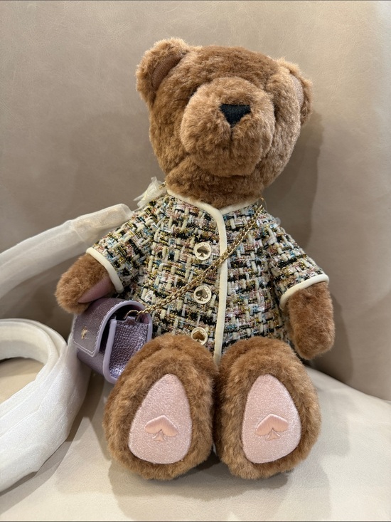 kate spade Handbags - Kate Spade Lilac Mini Bag with Brown Teddy Bear Accent